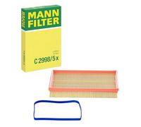 MANN-FILTER C 2998/5 x Filtro de aire - para Automóviles + Vehículos de transporte
