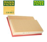 MANN-FILTER, C 30 195/2 Filtro de aire | Para Turismos, Aire limpio, Material filtrante resistente, Ajuste perfecto, Calidad original OE