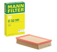 MANN-FILTER, C 32 191 Filtro de aire | Para Turismos, Aire limpio, Material filtrante resistente, Ajuste perfecto, Calidad original OE
