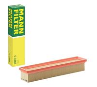 MANN-FILTER, C 3366 Filtro de aire | Para Turismos, Aire limpio, Material filtrante resistente, Ajuste perfecto, Calidad original OE
