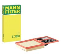 MANN-FILTER C 3880 Filtro de aire - para Automóviles + Vehículos de transporte