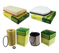 MANN-FILTER Conjunto de filtro paquete inspección para Mercedes Benz Clase C