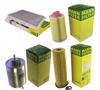 MANN-FILTER Conjunto de filtro paquete inspección para Mercedes Benz Clase C