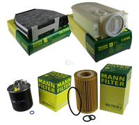 MANN-FILTER Conjunto de filtro paquete inspección para Mercedes Benz Clase C