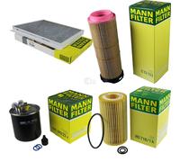 MANN-FILTER Conjunto de filtro paquete inspección para Mercedes Benz Clase C