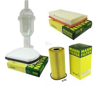 MANN-FILTER Conjunto de filtro paquete inspección para Mercedes Benz Clase C