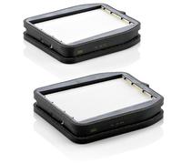 MANN-FILTER CU 18 000-2 Filtro de aire de cabina (set de 2) - para Automóviles + Vehículos de transporte