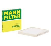 MANN-FILTER CU 18 002 Filtro de aire de cabina - para Automóviles + Vehículos de transporte