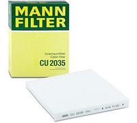 MANN-FILTER CU 2035 Filtro de aire de cabina - para Automóviles + Vehículos de transporte