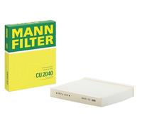 MANN-FILTER Filtro, aire habitÃ¡culo para FIAT: Tipo, Fiorino, Doblo, Linea, Qubo, Aegea & CITROÃN: Nemo & PEUGEOT: Bipper & OPEL: Combo (Ref: CU 2040)