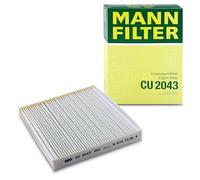MANN-FILTER CU 2043 Filtro de aire de cabina - para Automóviles + Vehículos de transporte
