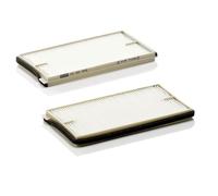 MANN-FILTER CU 22 002-2 Filtro de aire de cabina (set de 2) - para Automóviles + Vehículos de transporte