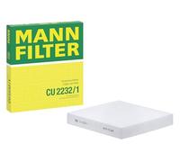 MANN-FILTER Filtro, aire habitÃ¡culo para FERRARI: GTC4, F12, California, FF, F812, 812 & ALFA ROMEO: Spider, 159, Brera (Ref: CU 2232/1)