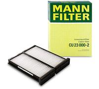MANN-FILTER CU 23 000-2 Filtro de aire de cabina (set de 2) - para Automóviles + Vehículos de transporte