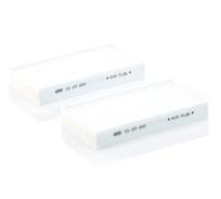 MANN-FILTER CU 23 005-2 Filtro de aire de cabina (set de 2) - para Automóviles + Vehículos de transporte