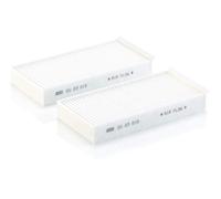 MANN-FILTER CU 23 015-2 Filtro de aire de cabina (set de 2) - para Automóviles + Vehículos de transporte
