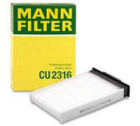 MANN-FILTER CU 2316 Filtro de aire de cabina - para Automóviles + Vehículos de transporte