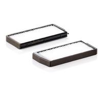 MANN-FILTER CU 24 000-2 Filtro de aire de cabina (set de 2) - para Automóviles + Vehículos de transporte