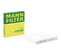 MANN-FILTER CU 26 009 Filtro de habitáculo para VW Passat B8 Variant (3G5, CB5)