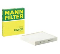 MANN-FILTER CU 26 010 Filtro de aire de cabina - para Automóviles + Vehículos de transporte