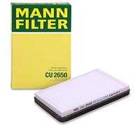 MANN-FILTER CU 2650 Filtro de aire de cabina - para Automóviles + Vehículos de transporte