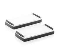 MANN-FILTER CU 2745-2 Filtro de aire de cabina (set de 2) - para Automóviles + Vehículos de transporte