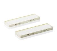 MANN-FILTER CU 29 002-2 Filtro de aire de cabina (set de 2) - para Automóviles + Vehículos de transporte