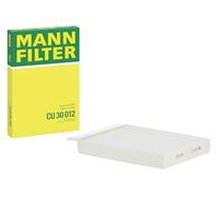 MANN-FILTER CU 30 012 Filtro de aire de cabina - para Automóviles + Vehículos de transporte