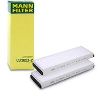 MANN-FILTER CU 3023-2 Filtro de aire de cabina (set de 2) - para Automóviles + Vehículos de transporte