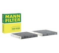 MANN-FILTER CUK 19 004 Filtro de aire de cabina - Filtro de Polen con Carbón activado - para Automóviles + Vehículos de transporte