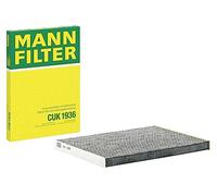 MANN-FILTER CUK 1936 Filtro de aire de cabina - Filtro de Polen con Carbón activado - para Automóviles + Vehículos de transporte