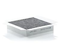 MANN-FILTER CUK 2032 Filtro de aire de cabina - Filtro de Polen con Carbón activado - para Automóviles + Vehículos de transporte