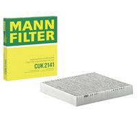 MANN-FILTER CUK 2141 Filtro de aire de cabina - Filtro de Polen con Carbón activado - para Automóviles + Vehículos de transporte
