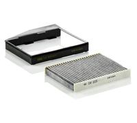 MANN-FILTER CUK 2335 KIT Filtro de aire de cabina - Filtro de Polen con Carbón activado - para Automóviles + Vehículos de transporte