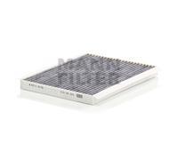 MANN-FILTER CUK 24 013 Filtro de aire de cabina - Filtro de Polen con Carbón activado - para Automóviles + Vehículos de transporte