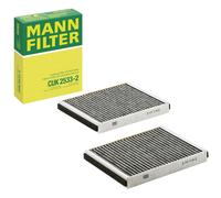 MANN-FILTER CUK 2533-2 Filtro de habitáculo para BMW 5 Touring (F11) Filtro de