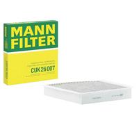 MANN-FILTER CUK 26 007 Filtro de aire de cabina - Filtro de Polen con Carbón activado - para Automóviles + Vehículos de transporte