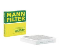 MANN-FILTER CUK 26 007 Filtro de habitáculo adecuado para MERCEDES-BENZ Clase A