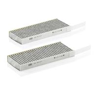 MANN-FILTER CUK 26 013-2 Filtro de aire de cabina - Filtro de Polen con Carbón activado - (set de 2) para Automóviles + Vehículos de transporte