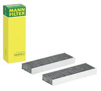 MANN-FILTER, CUK 26 025-2 Filtro de aire de cabina, Carbón activo