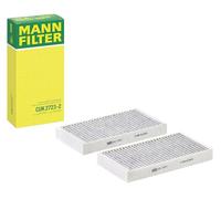 MANN-FILTER, CUK 2723-2 Filtro de aire de cabina, Carbón activo