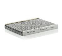 MANN-FILTER CUK 2862 Filtro de aire de cabina - Filtro de Polen con Carbón activado - para Automóviles + Vehículos de transporte