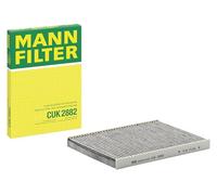 MANN-FILTER CUK 2882 Filtro de aire de cabina - Filtro de Polen con Carbón activado - para Automóviles + Vehículos de transporte