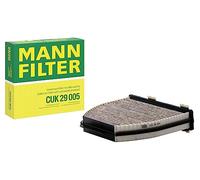 MANN-FILTER CUK 29 005 Filtro de aire de cabina - Filtro de Polen con Carbón activado - para Automóviles + Vehículos de transporte