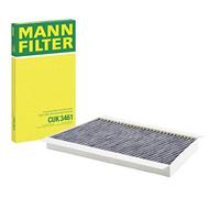 MANN-FILTER CUK 3461/1 Filtro de aire de cabina - Filtro de Polen con Carbón activado - Volante a la derecha para Automóviles + Vehículos de transporte