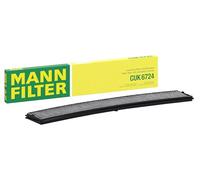 MANN-FILTER CUK 6724 Filtro de aire de cabina - Filtro de Polen con Carbón activado - para Automóviles + Vehículos de transporte