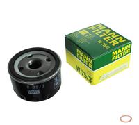MANN-FILTER Filtro Aceite Con Junta para Dacia Sandero Logan MCV 1.4 1.6 Dokker