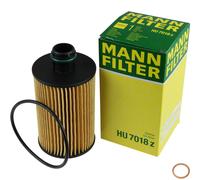 MANN-FILTER Filtro Aceite Con Junta para Jeep Grand Cherokee IV 3.0 CRD V6 4x4
