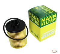 MANN-FILTER Filtro Aceite Con Junta para Opel Corsa D 1.2 1.4 1.0 Suzuki Wagon R