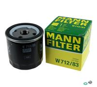 MANN-FILTER Filtro Con Pestillo Plegable Cárter para Toyota Yaris 1.4 D-4D